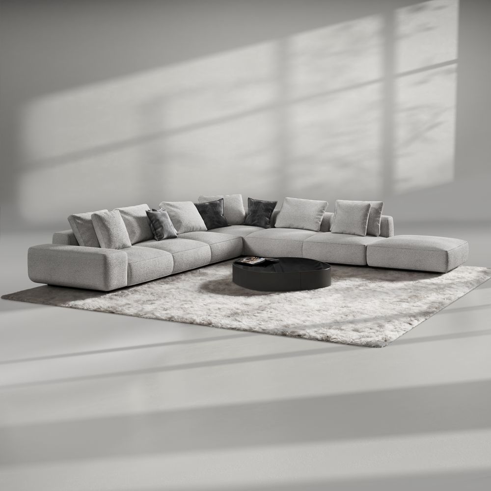Ambitus L-shape 7 seater sofa