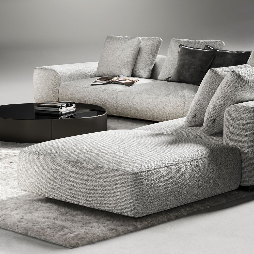 Ambitus L-shape 7 seater sofa