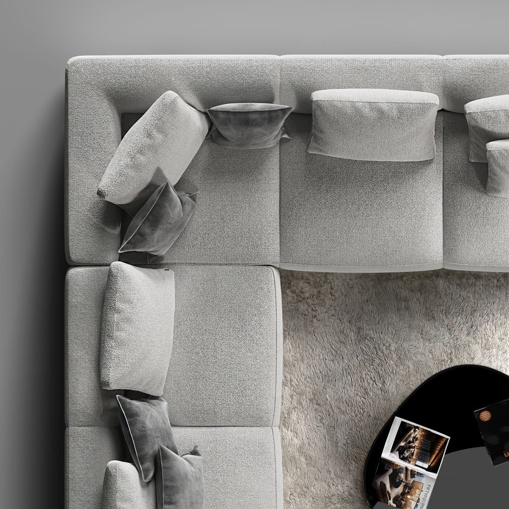 Ambitus L-shape 7 seater sofa