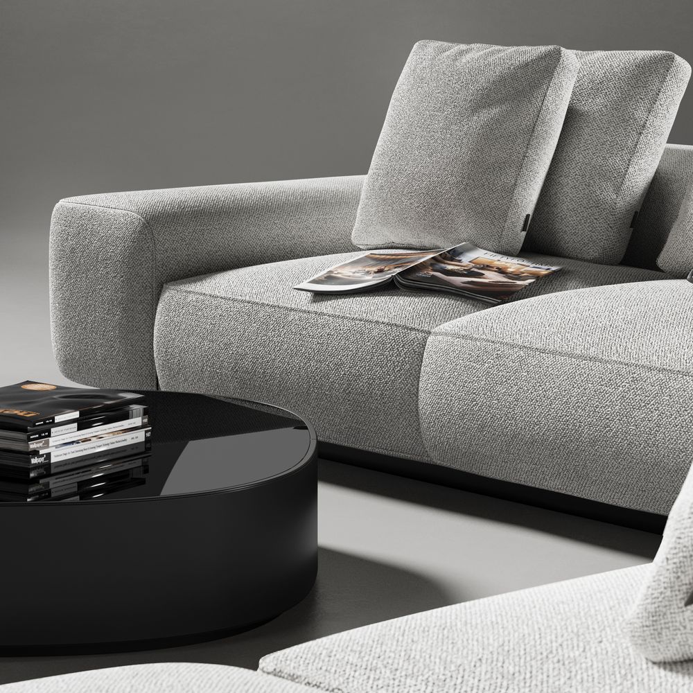 Ambitus L-shape 7 seater sofa