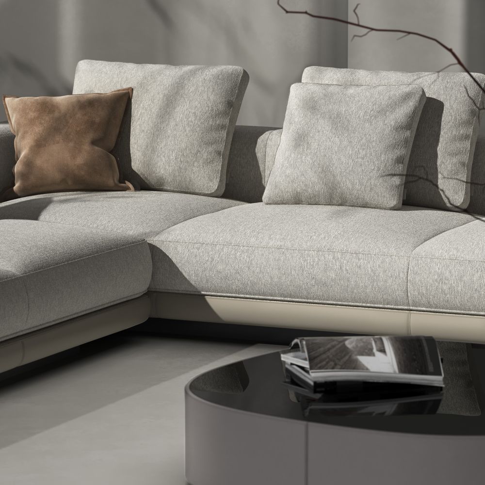 Elite L-shape 6 seater sofa
