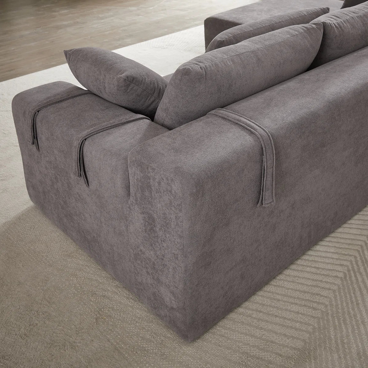 Laima L-shape 5 seater sofa