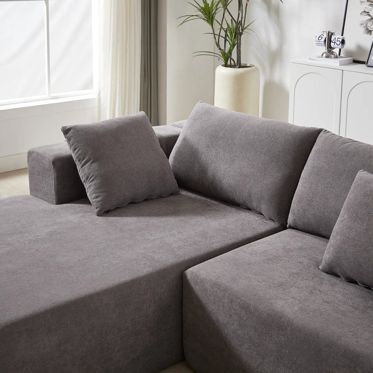Laima L-shape 5 seater sofa
