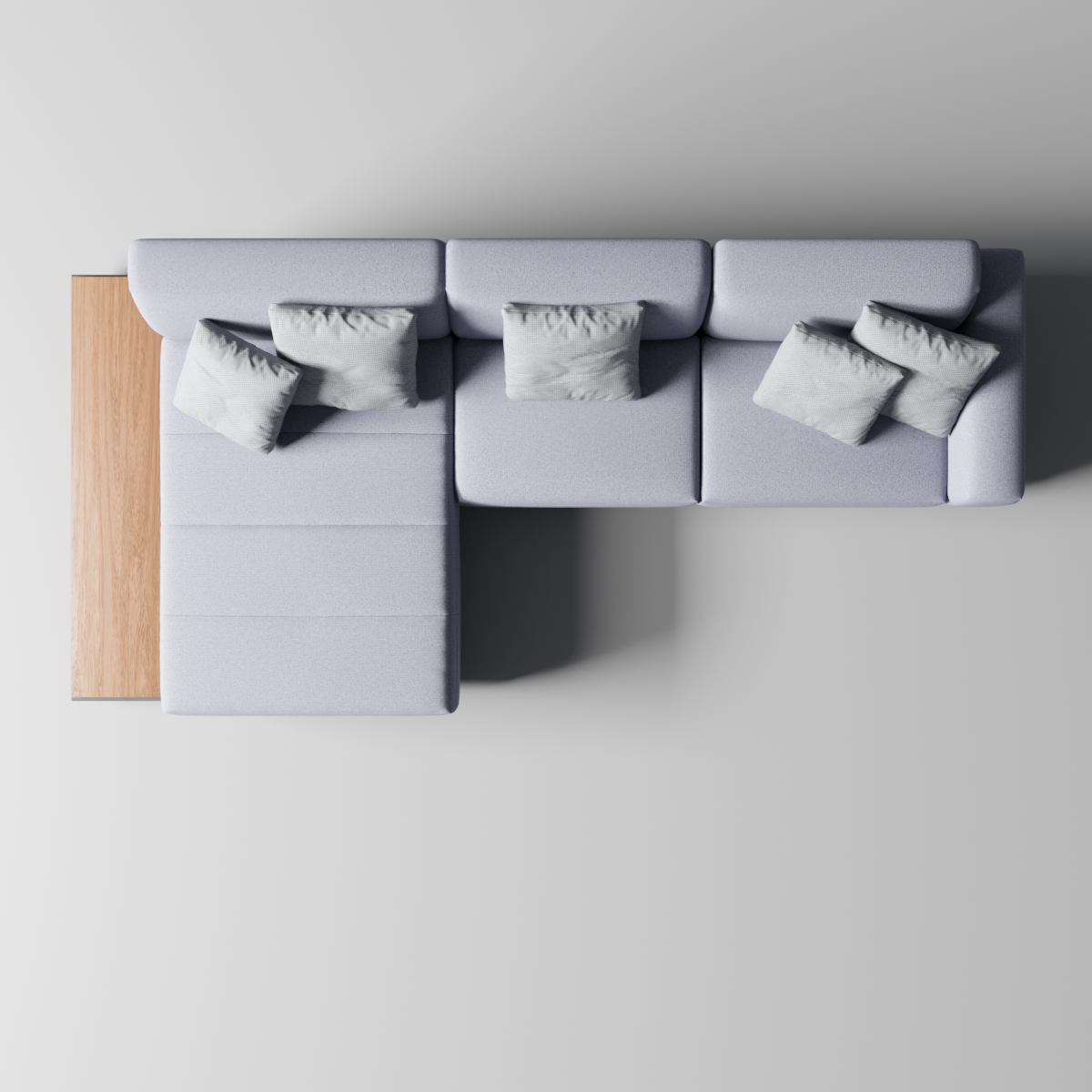 Clem L-shape Sofa