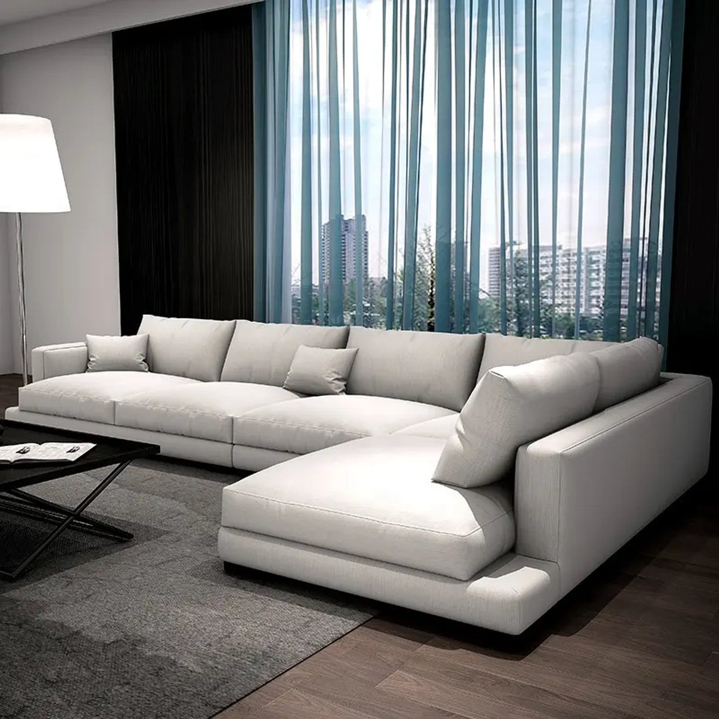 Flamingo L-shape 5 Seater Sofa