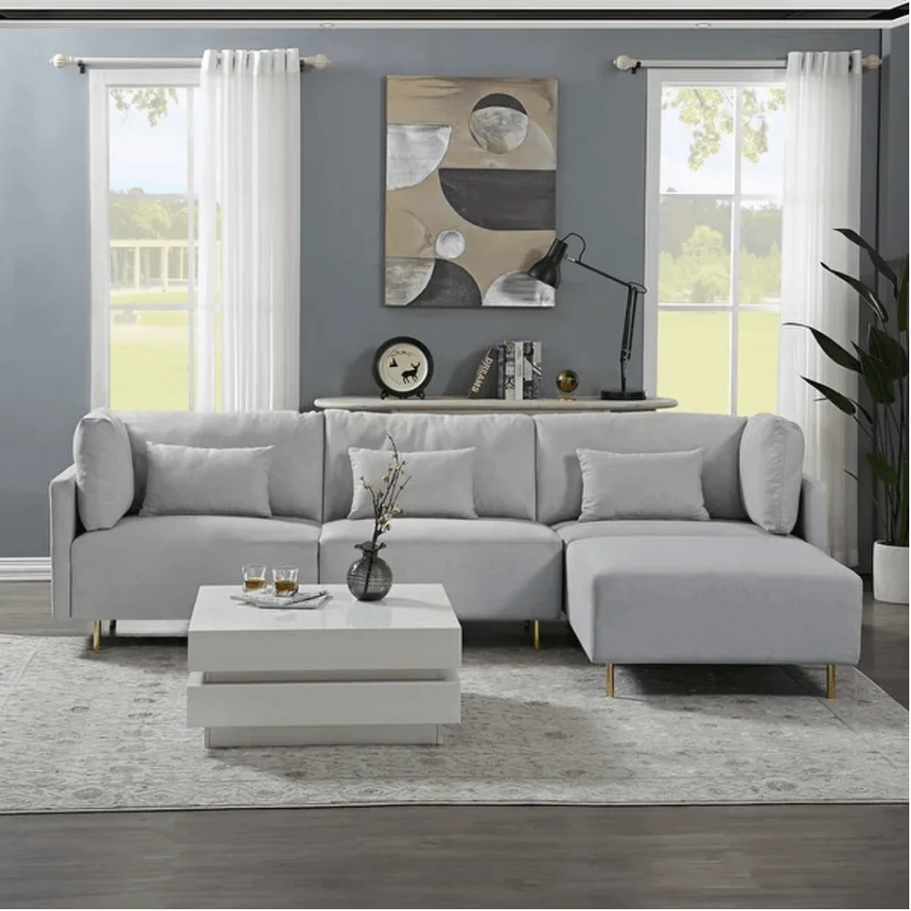 Lady L-shape 4 Seater Sofa