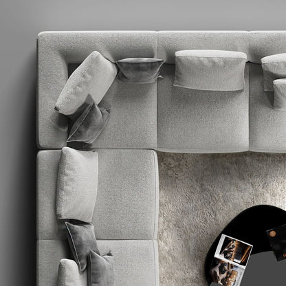 Ambitus L-shape 7 seater sofa