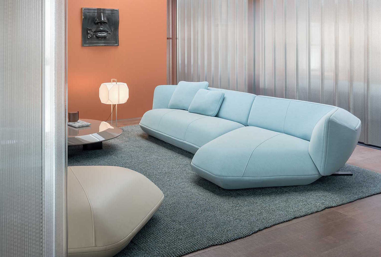 Bowy L-shape 5 Seater Sofa