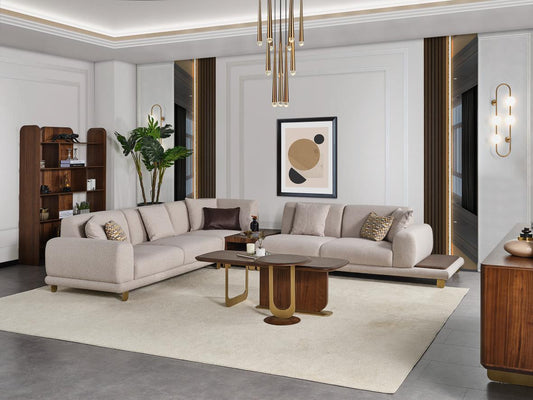 Calyx L-shape 6 seater sofa