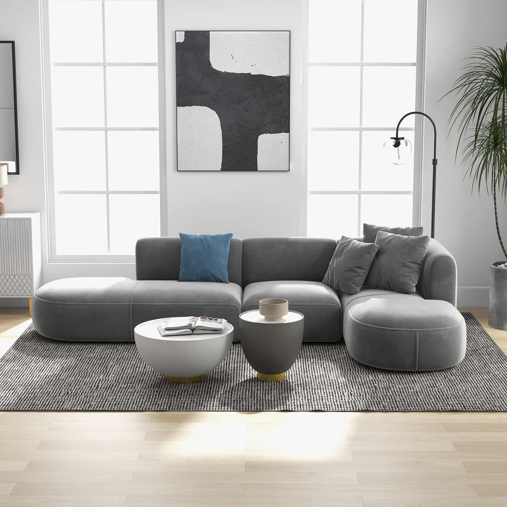 Cava L-shape 7 seater sofa