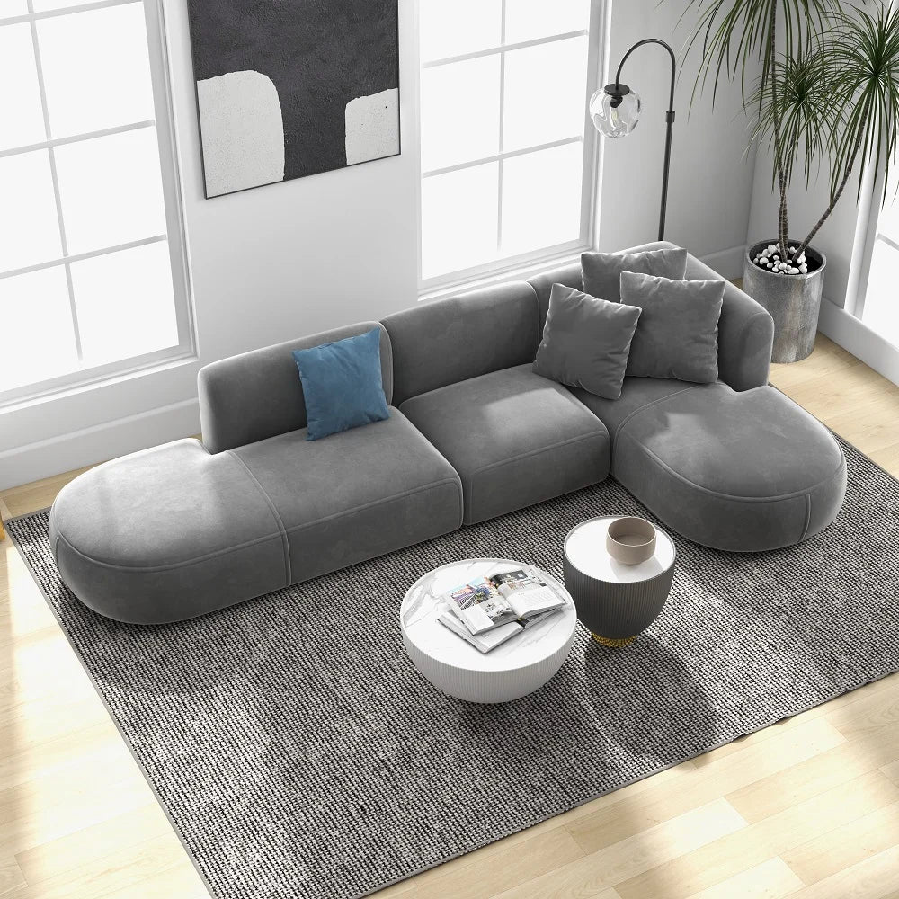 Cava L-shape 7 seater sofa