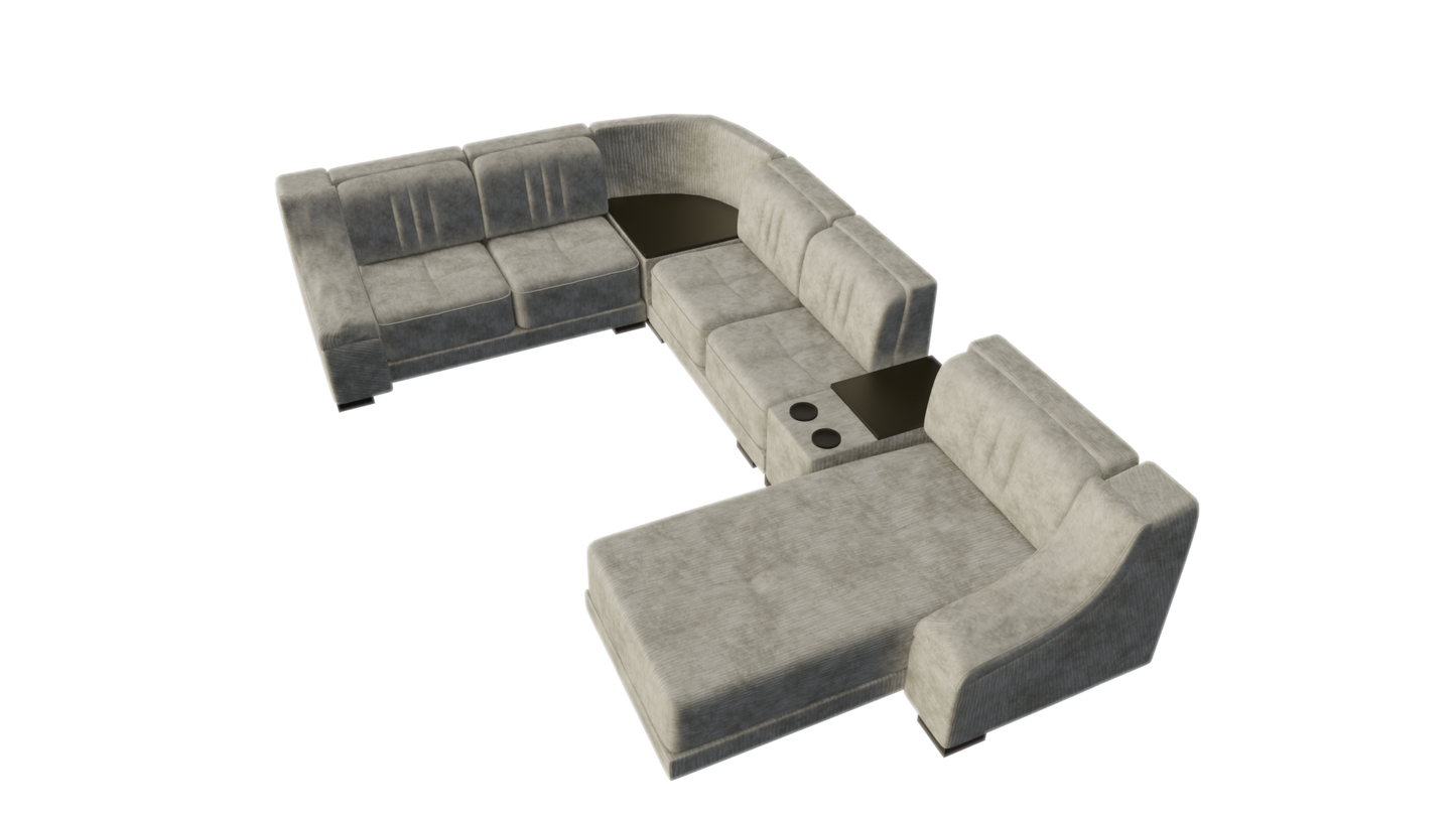 Conforto 7 seater sofa